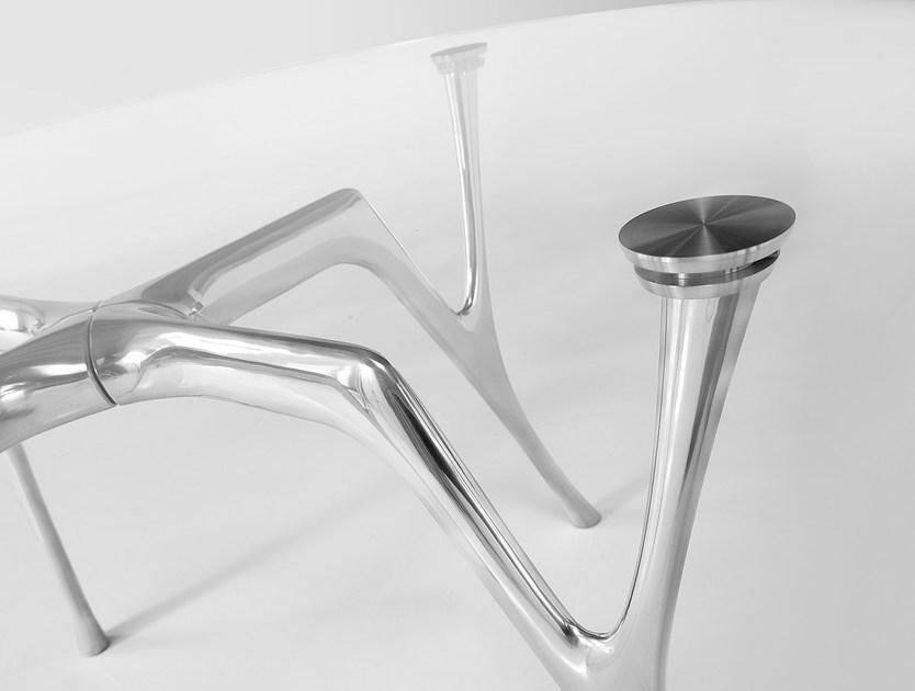 Caimi Brevetti Прямоугольный стол из стали и стекла Pegaso sun-id-1468598 - Вид №2