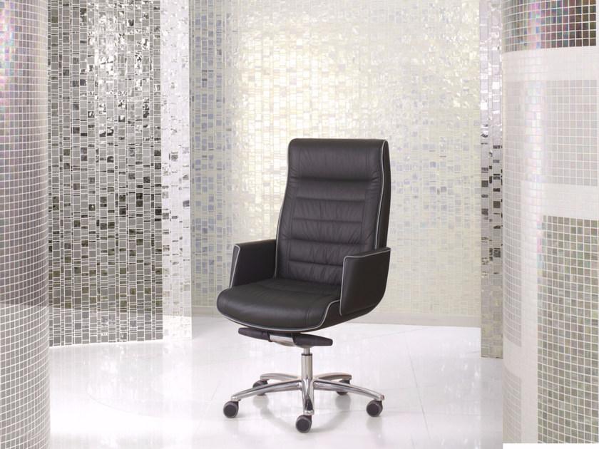 Luxy Кресло руководителя на 5-спицевой основе с подлокотниками и средней спинкой Mr. big sun-id-1509676 - Вид №1