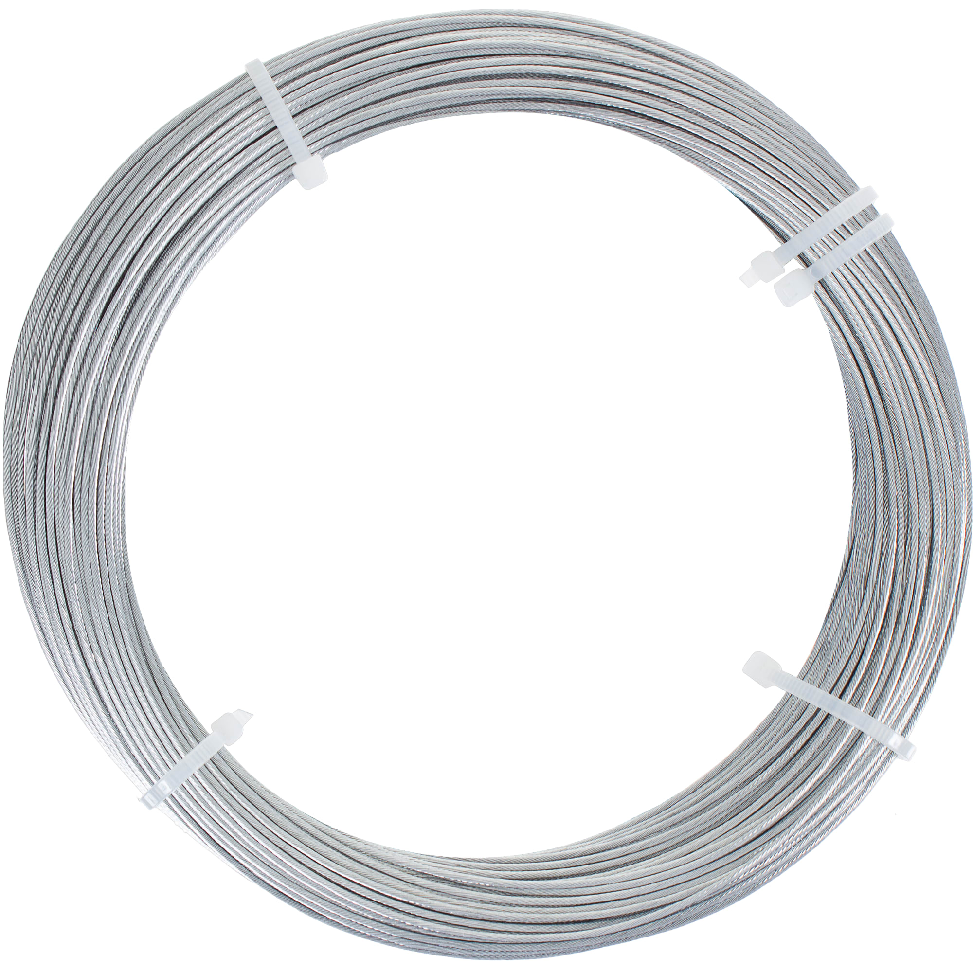 15956005 Трос стальной DIN 3055 1 мм 50 м, цвет цинк Santreyd  - Вид №2