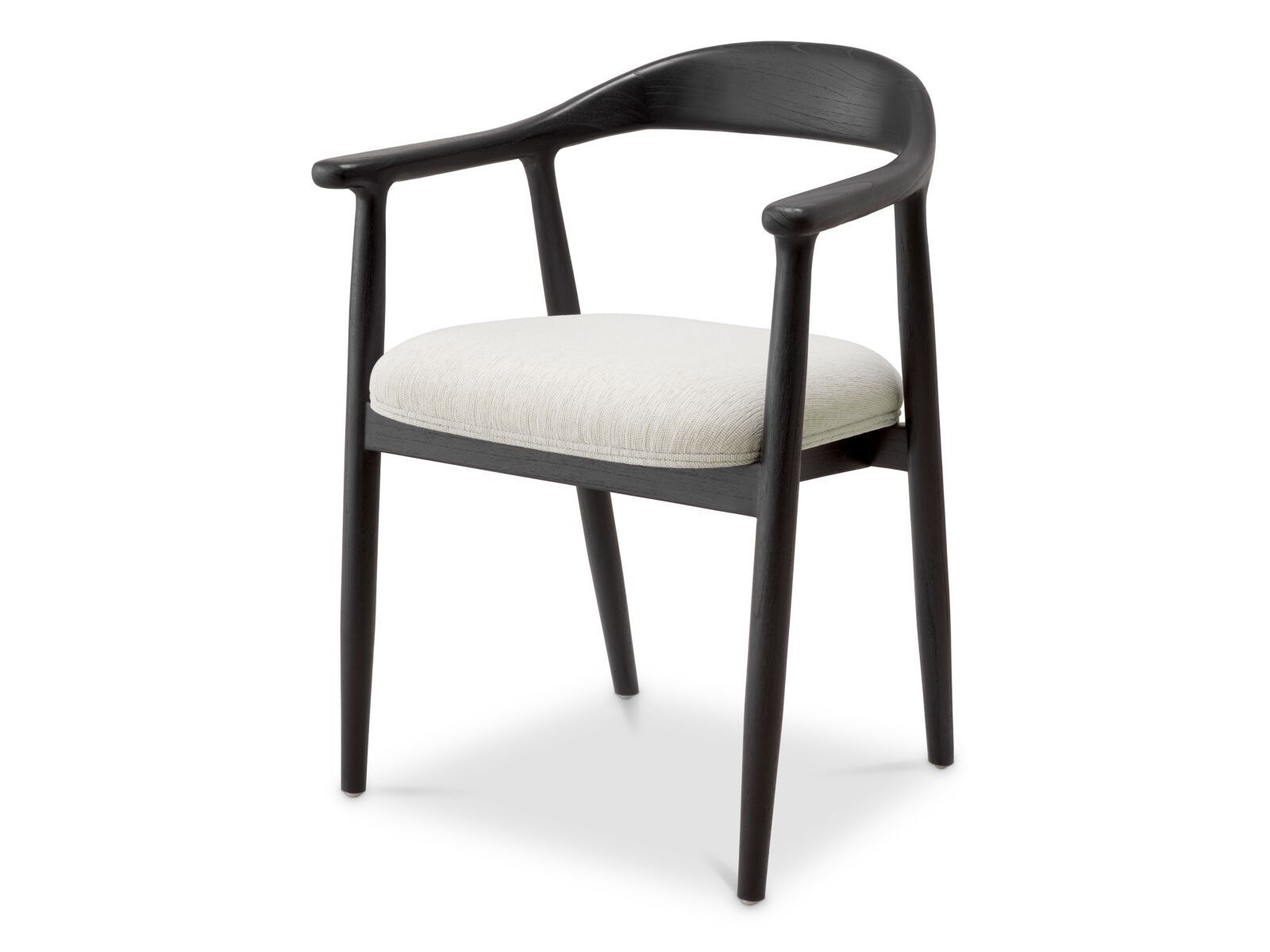 Стул из ткани и дерева с открытой спинкой Eichholtz BEALE ARCH-00094329