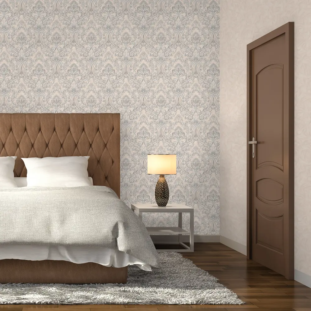 Обои флизелиновые 1,06х10 м цвет серый ED1117-01 81961315 STLM-2069667 EURO DECOR Жозефина - Вид №4