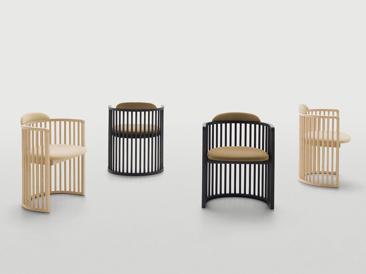 Деревянный стул с мягким сиденьем Pianca Palù ARCH-00120251 - Вид №4