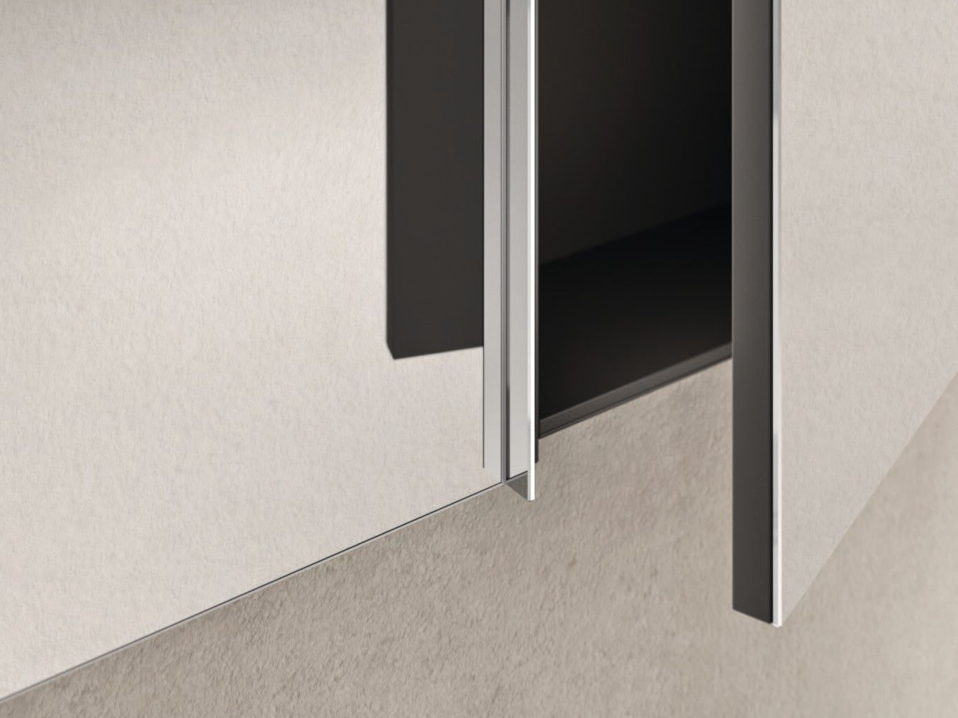 Одиночный деревянный и Milltek подвесной умывальник с ящиками Noorth синтез ARCH-00032671 - Вид №3