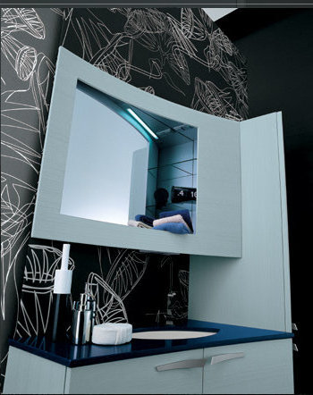 KE32 KENZIA Комплект мебели для ванной комнаты 140 см ARDECO Ardeco S. R. L 42759 - Вид №1