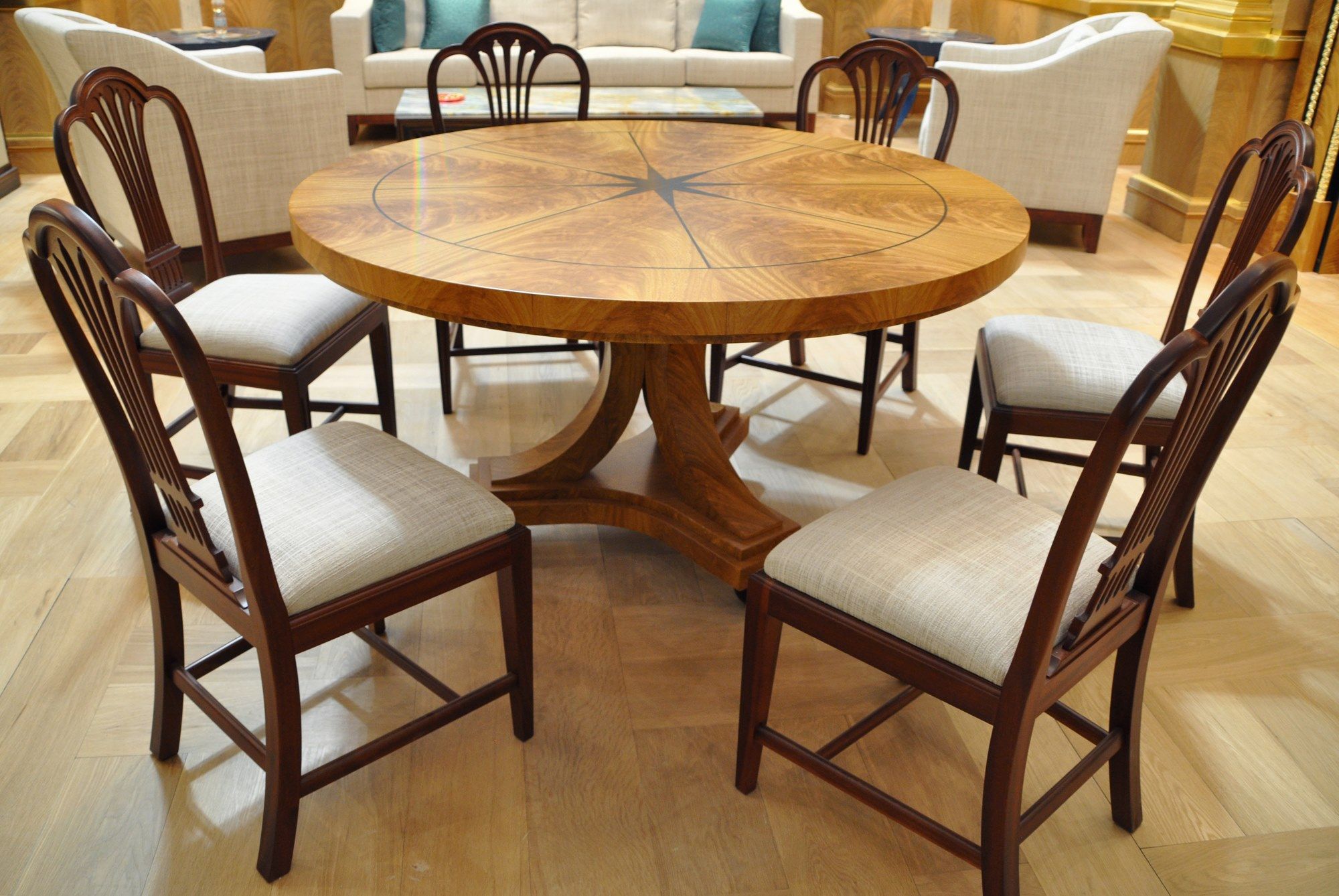 Круглый деревянный стол Arnaboldi Interiors Cerejeira ARCH-00077821 - Вид №1