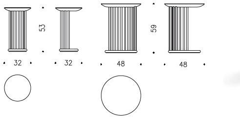 Wittmann Журнальный столик из дерева sun-id-1429553 - Вид №3