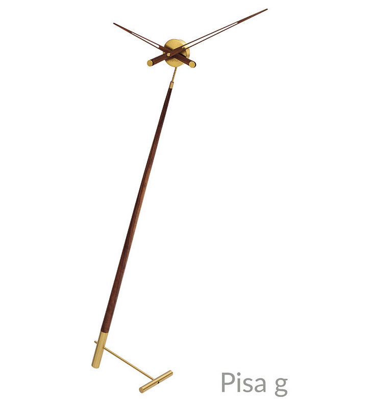 072362 Напольные часы G латунь-орех Nomon Pisa