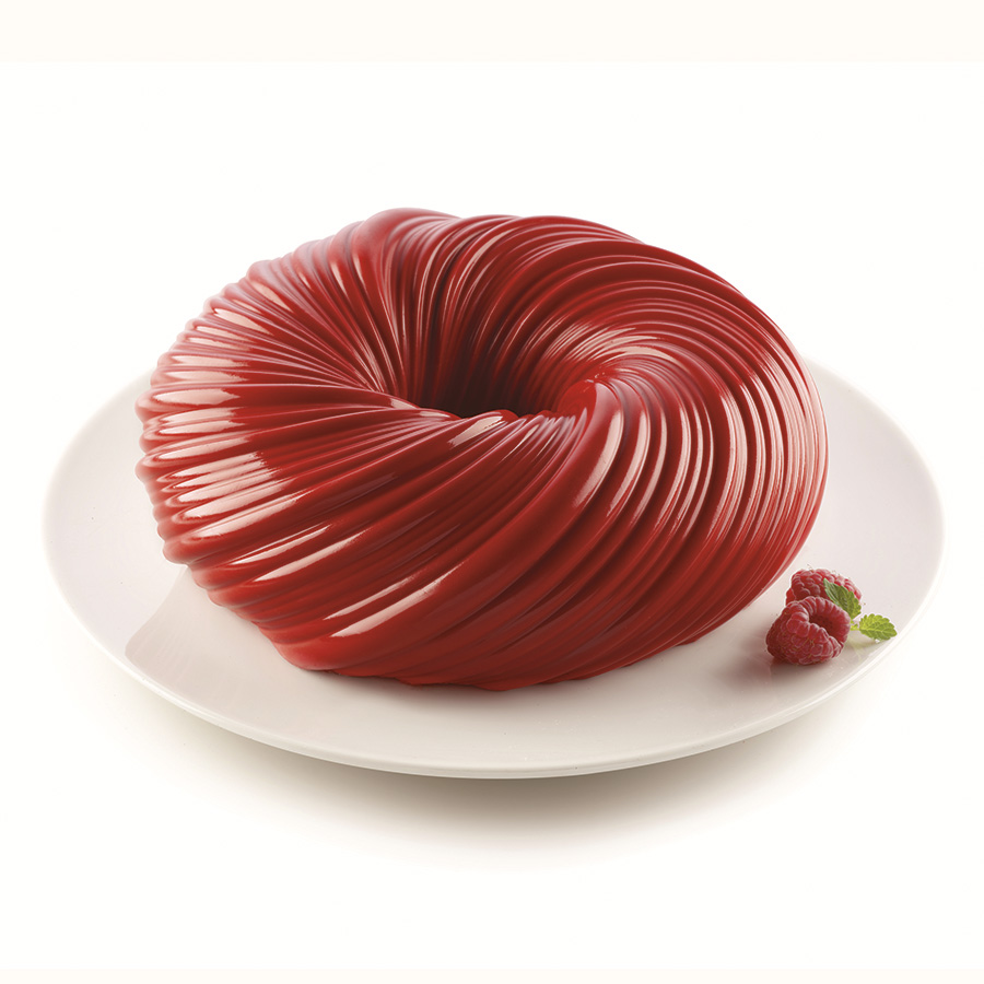 20.384.13.0065 Форма для приготовления пирогов и кексов intreccio 21 х 7 см силиконовая Silikomart 