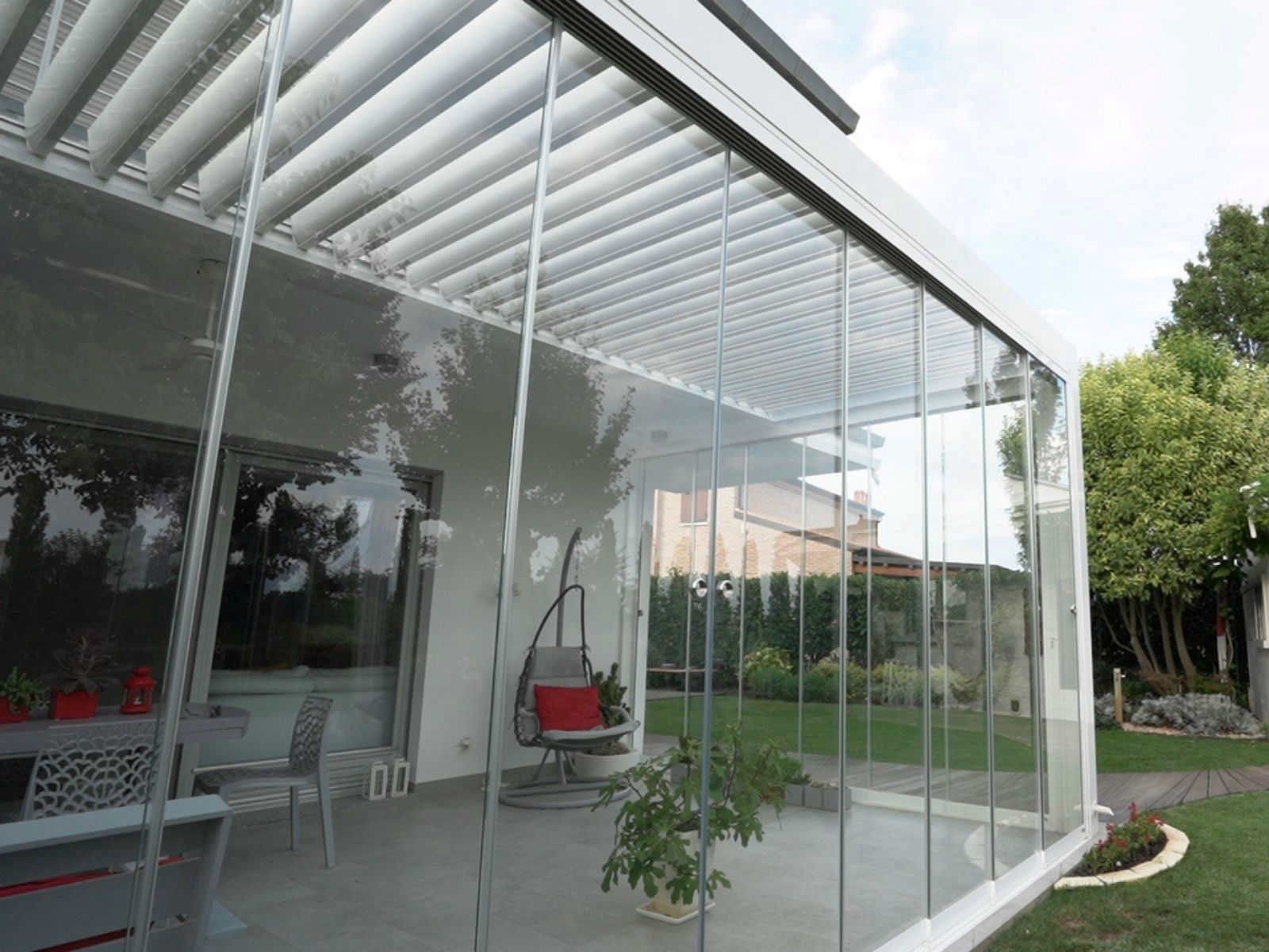 Пергола с алюминиевыми пластинами Belle Pergole Beauty ARCH-00097700 - Вид №5