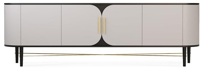 Jetclass Буфет лакированный с распашными дверцами Azure Jaz210, jaz210a - Вид №1