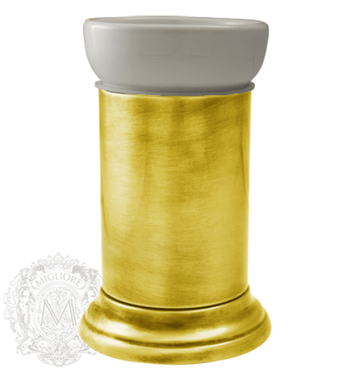 Стакан для щеток MIGLIORE Mirella ML.MRL-4410.BR - бронза  - Вид №2