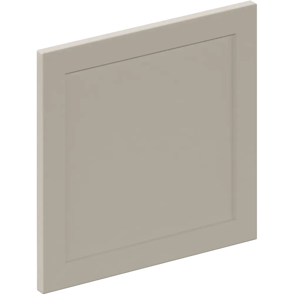 Фасад для кухонного ящика Ньюпорт 39.7x38.1 см Delinia ID МДФ цвет топо STLM-2021961 - Вид №1