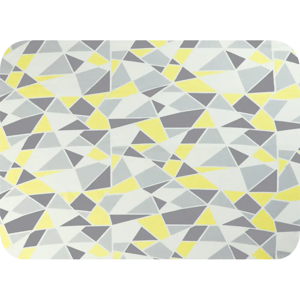 Плед Mirror 130x170 см флис цвет серо-желтый 86143959 STLM-2063715 Ardenza Капсульная - Вид №4