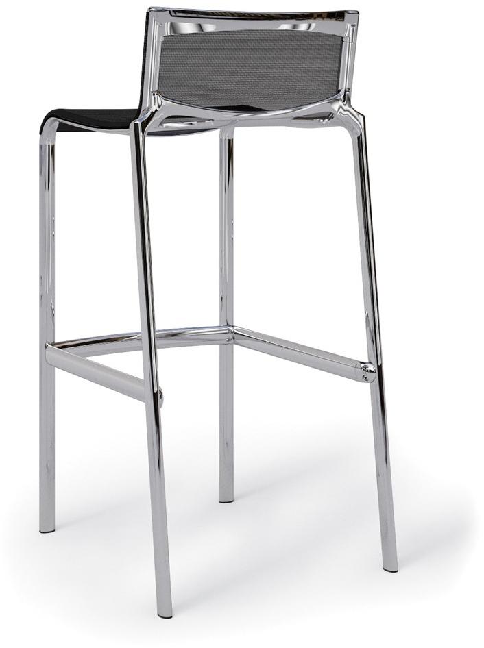 Alias Высокий табурет из алюминия и пвх Frame sun-id-1446103 - Вид №2