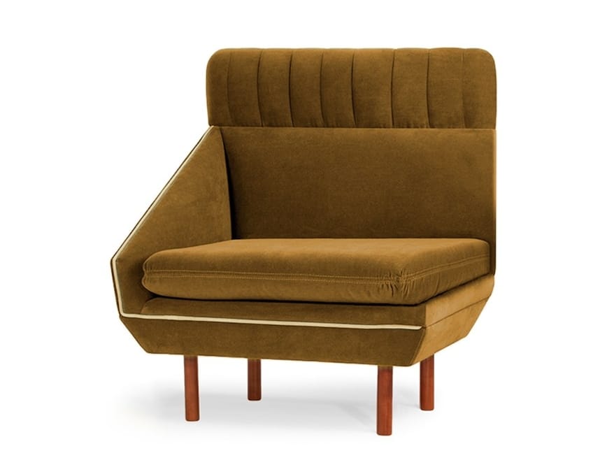 Тканевое кресло с высокой спинкой Mambo Unlimited Ideas Agnes ARCH-00083887