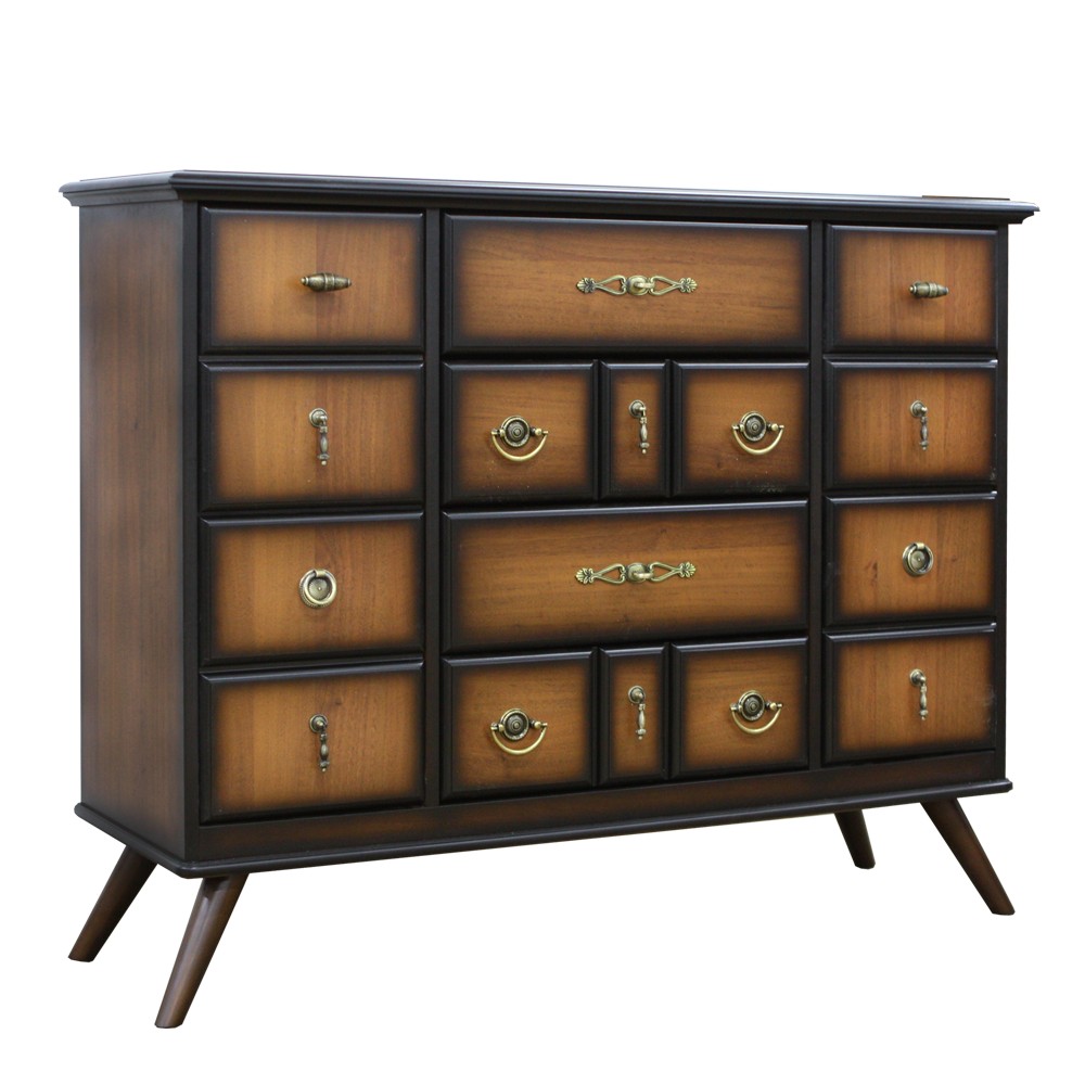 11535 Комод Пандора 2 Орех BOGACHO 4627139506713