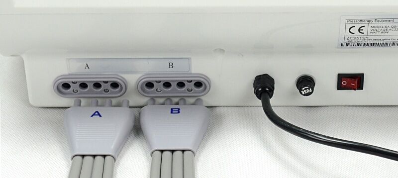 36694 Аппарат для прессотерапии и лимфодренажа SA-Q01 (16 подушек, с ягодичной зоной) SalonArt  - Вид №3