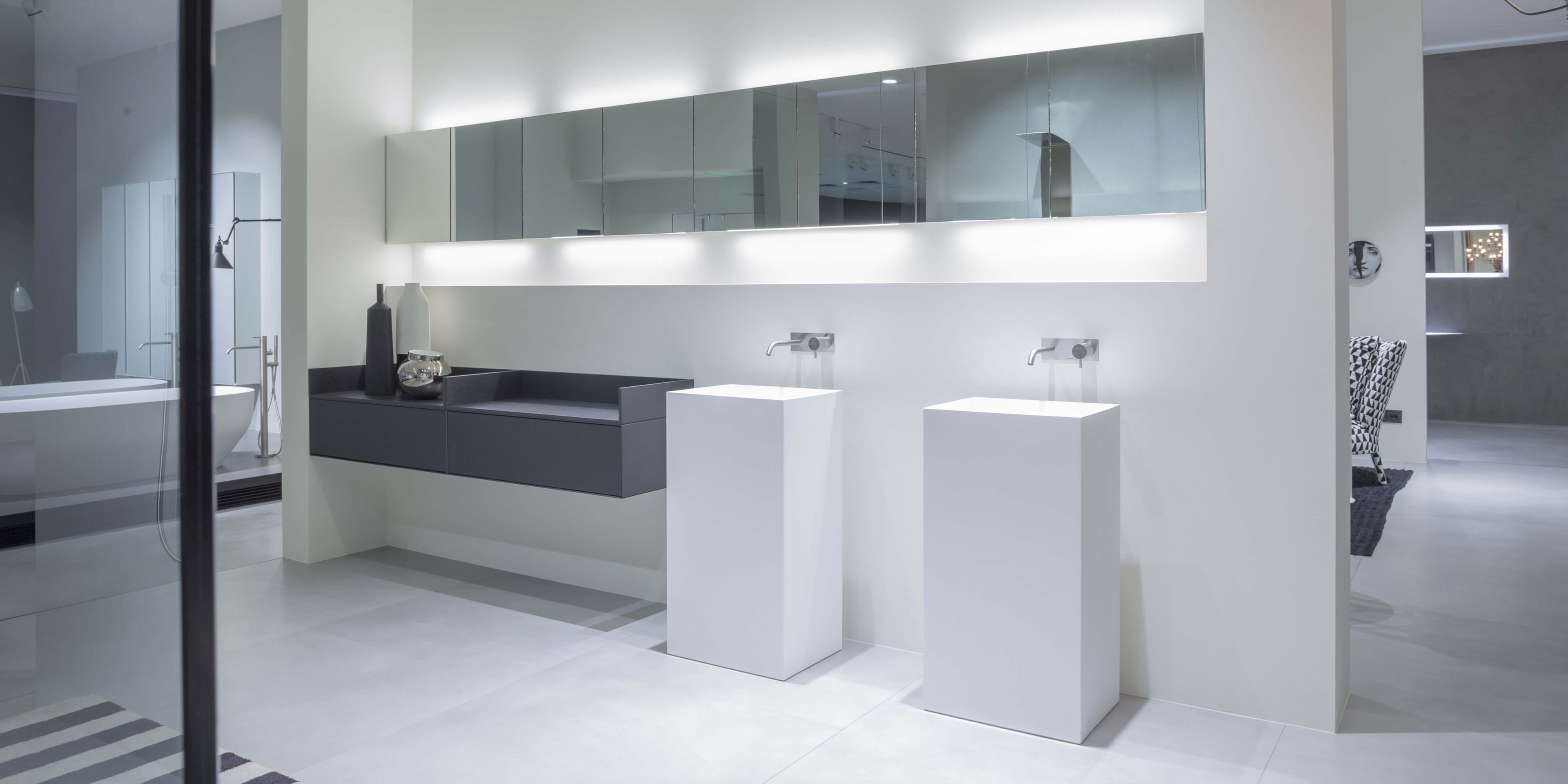 Прямоугольная отдельно стоящая раковина из Flumood® Antoniolupi FUSTO ARCH-00053961 - Вид №1