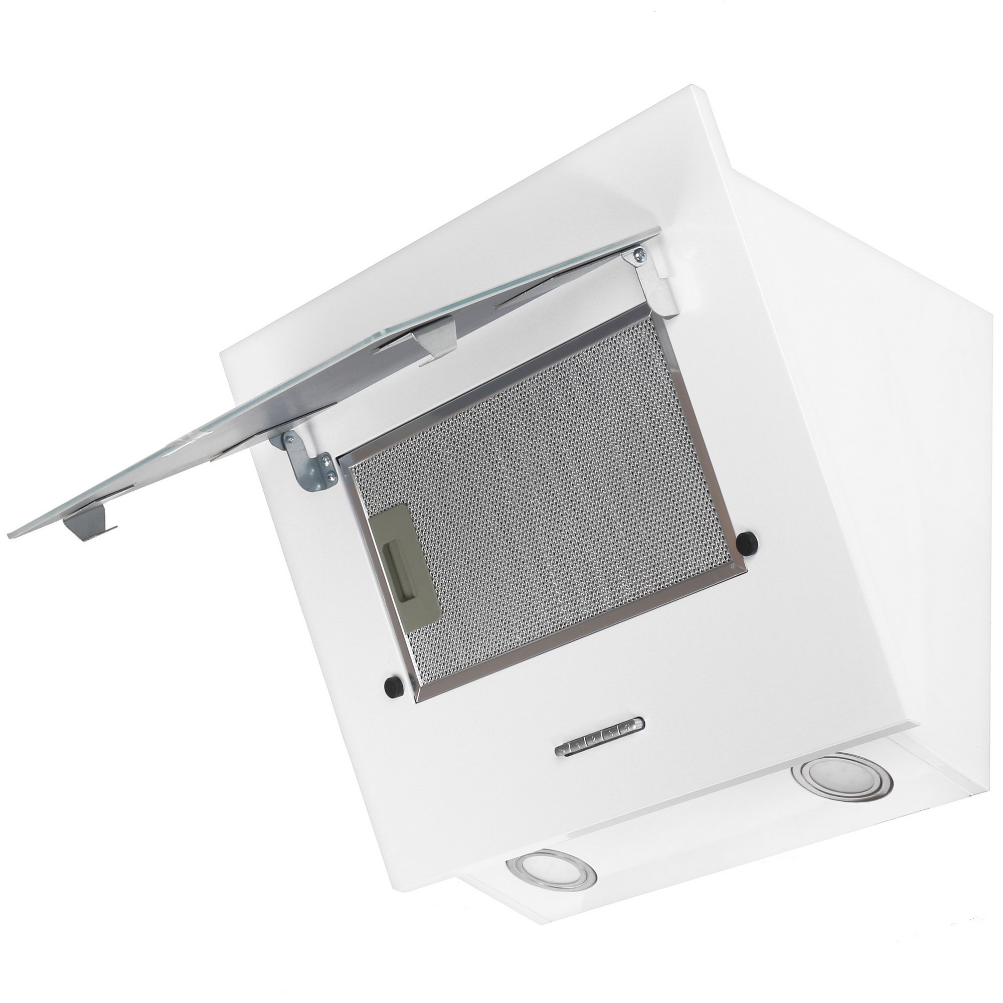 8160054 Вытяжка наклонная HOMSair BELL 50 белый/белый STDN-0038634 - Вид №2