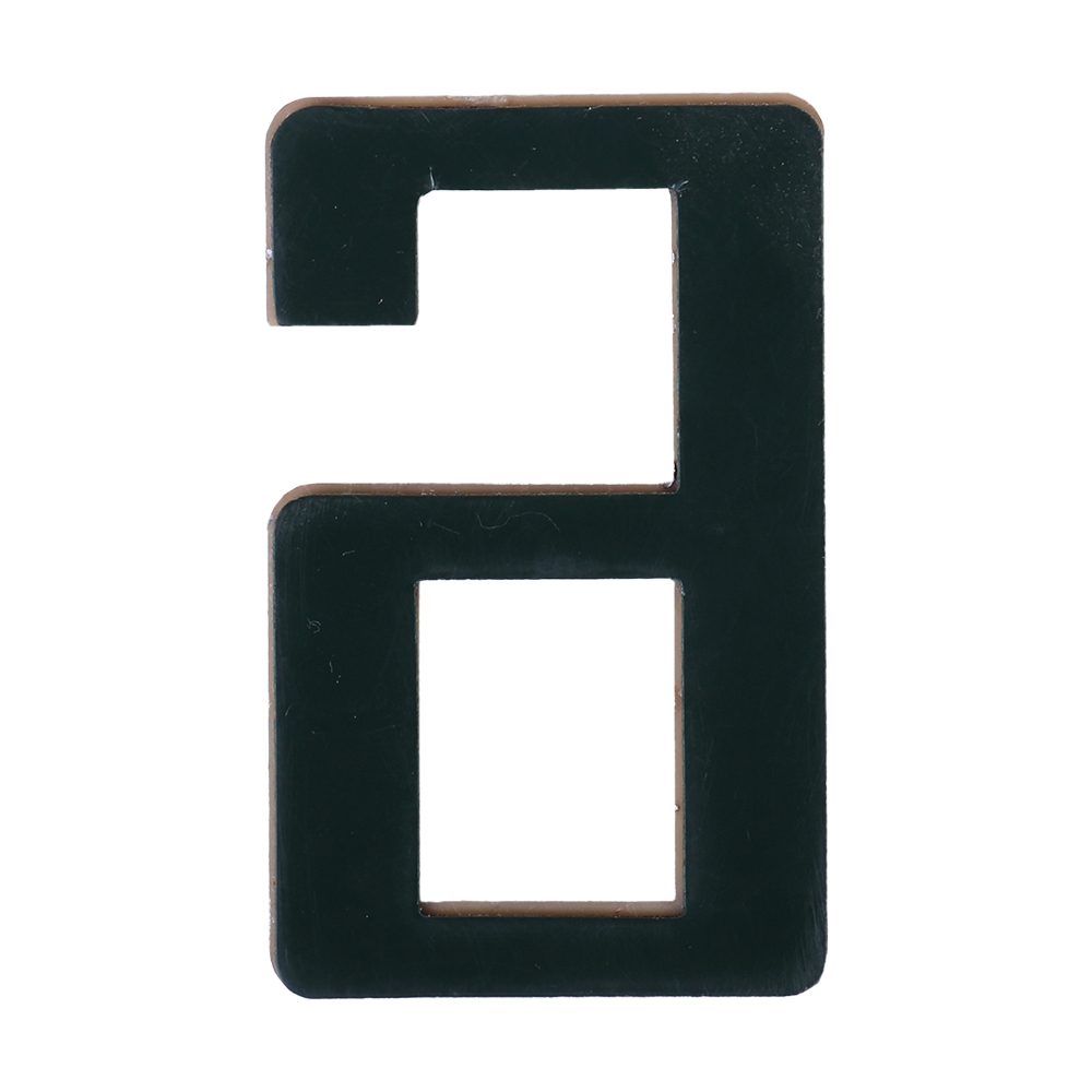 Дверной номер  «6», 37х5х60 мм, золото LJPS0053 Public Steel Россия  - Вид №1