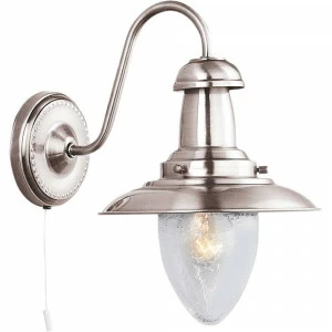 Бра Arte Lamp Fisherman A5518AP-1SS ARTE LAMP ПОД СТАРИНУ, ФОНАРЬ 078146 Прозрачный;серебро