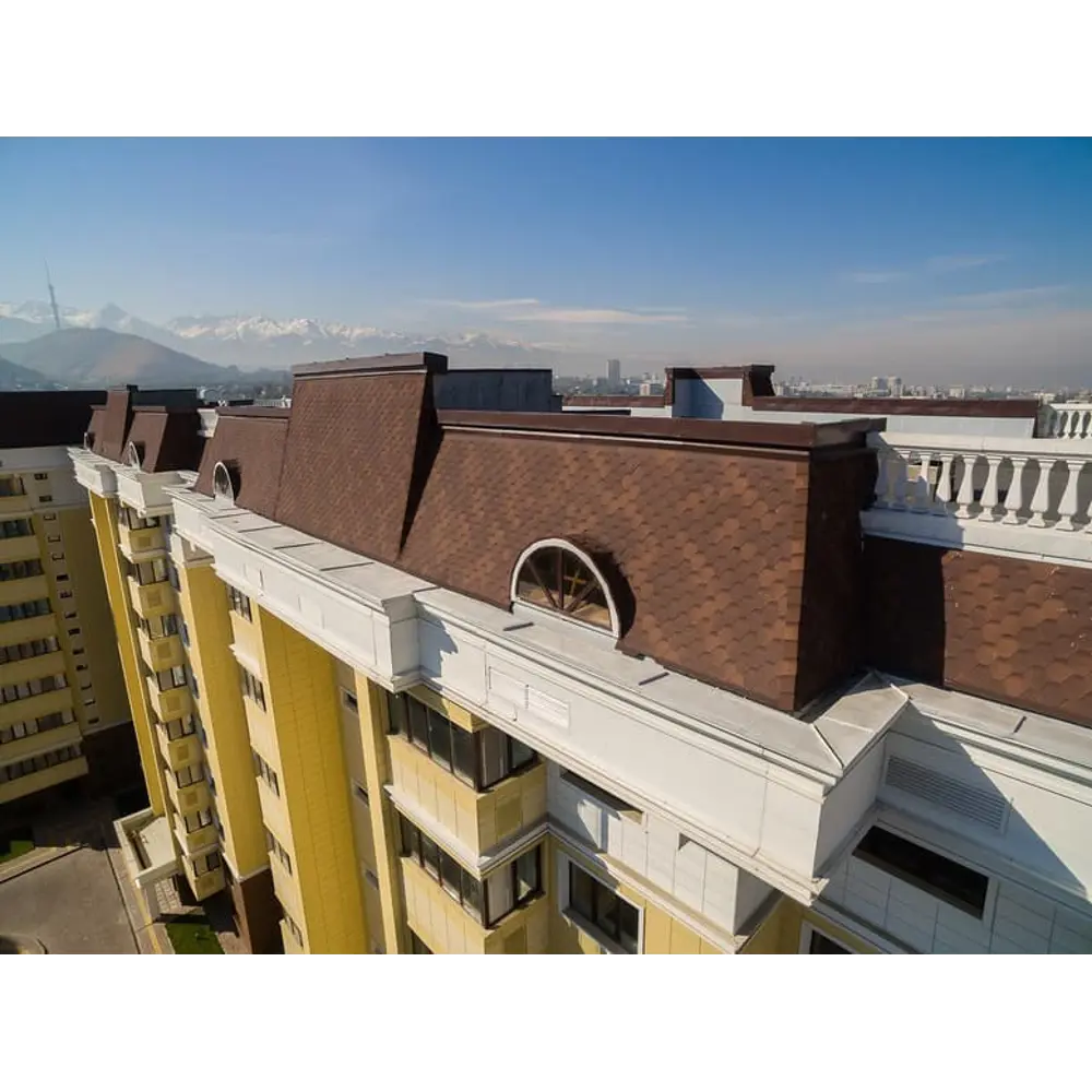 Черепица гибкая Shinglass Классик Кадриль оникс 3 м² ТЕХНОНИКОЛЬ STLM-2124426 - Вид №5