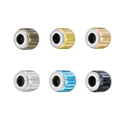 180801 Бусина стеклянная цветн. 9.5 мм 2 шт в тубе кристалл Сваровски 