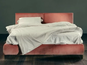 GIOPAGANI Кровать с обивкой из ткани Senza fine