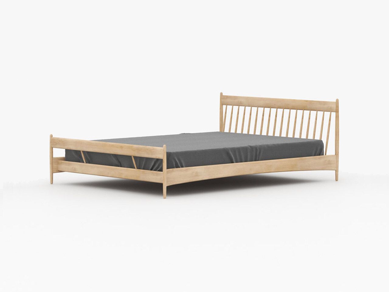 Двуспальная кровать из массива дерева Air Division Aviator ARCH-00015714 - Вид №1