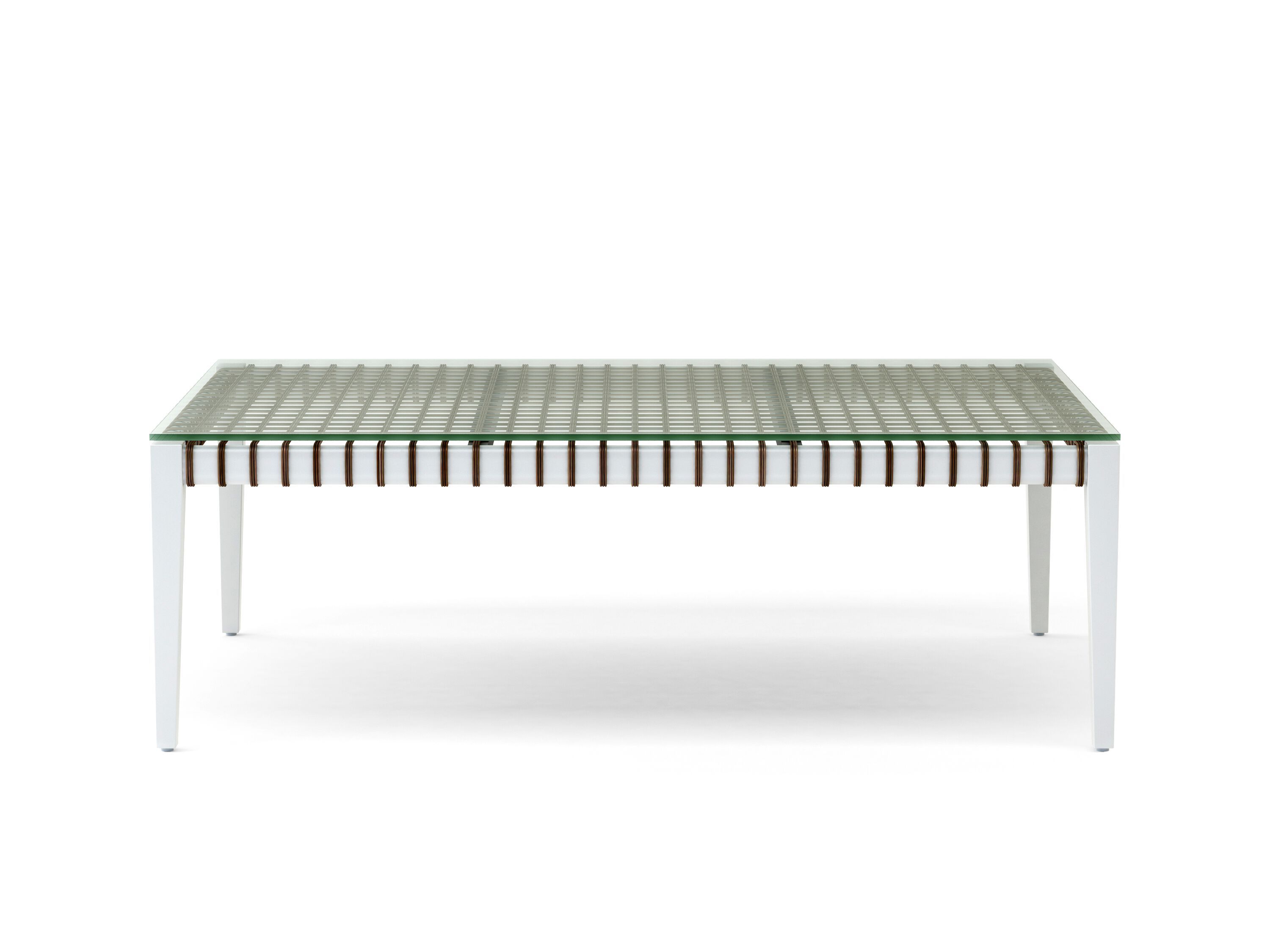 Прямоугольный алюминиевый журнальный столик Walters Delta ARCH-00150807 - Вид №1