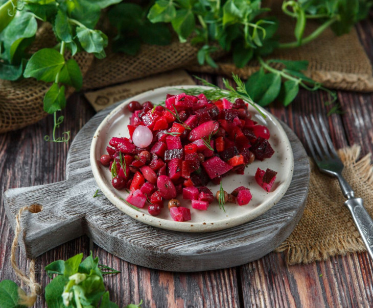 6145 Салат "Винегрет с груздями" Вкусляндия  - Вид №1