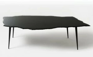 edra Стол со столешницей из расписного стекла