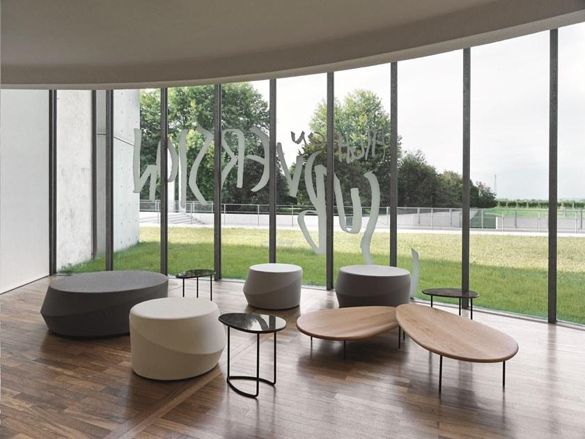 Casamania & Horm Круглый пуф, обитый тканью или кожей sun-id-1374149 - Вид №1