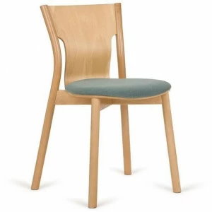 Paged Штабелируемый стул из бука со встроенной подушкой Tolo