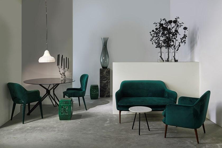 Pols Potten Бархатный стул с огнестойкой обивкой sun-id-1491846 - Вид №4