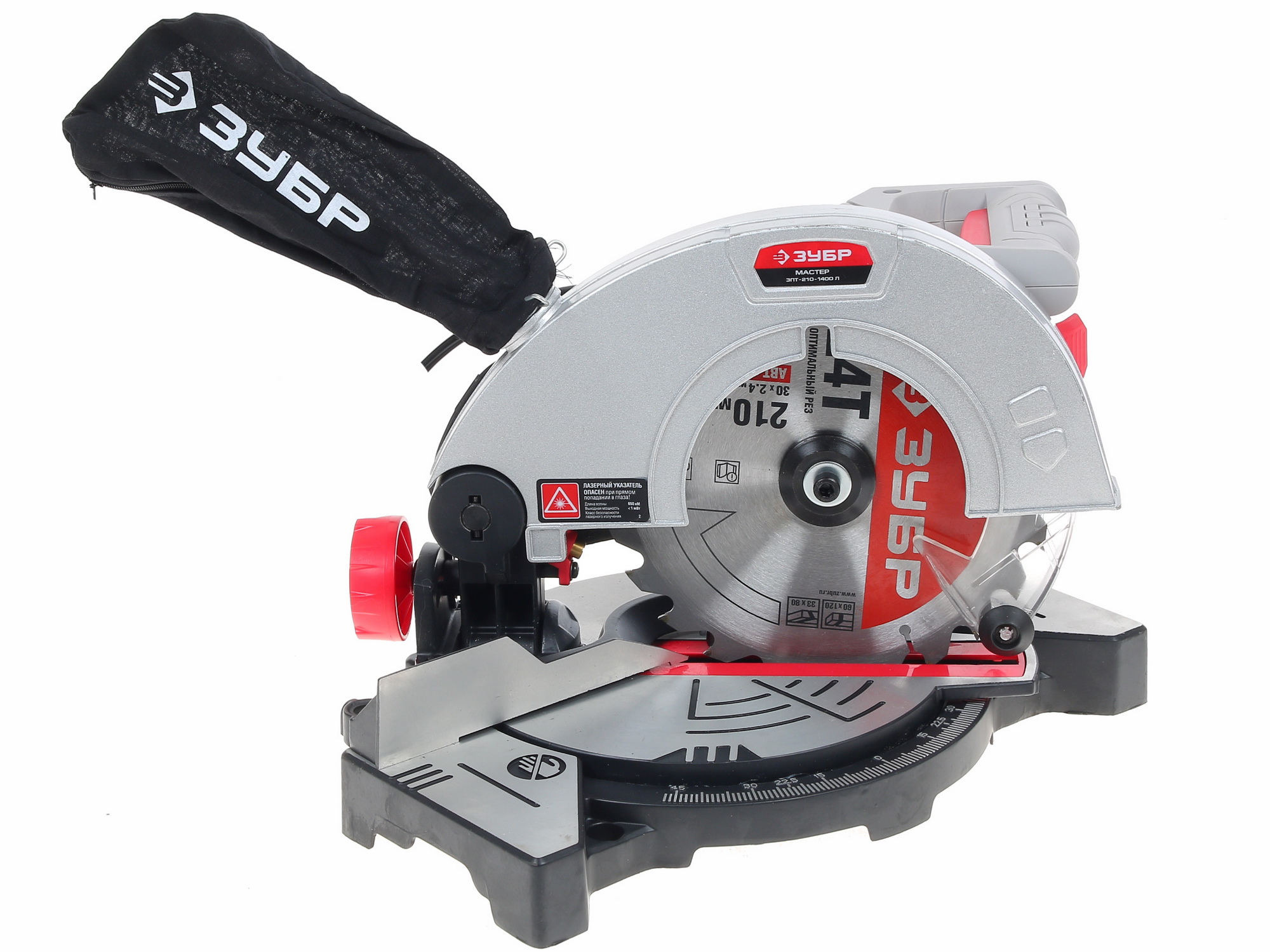 Торцовочная пила  Зубр ЗПТ-210-1400Л 8103323 STDN-0123439 - Вид №1