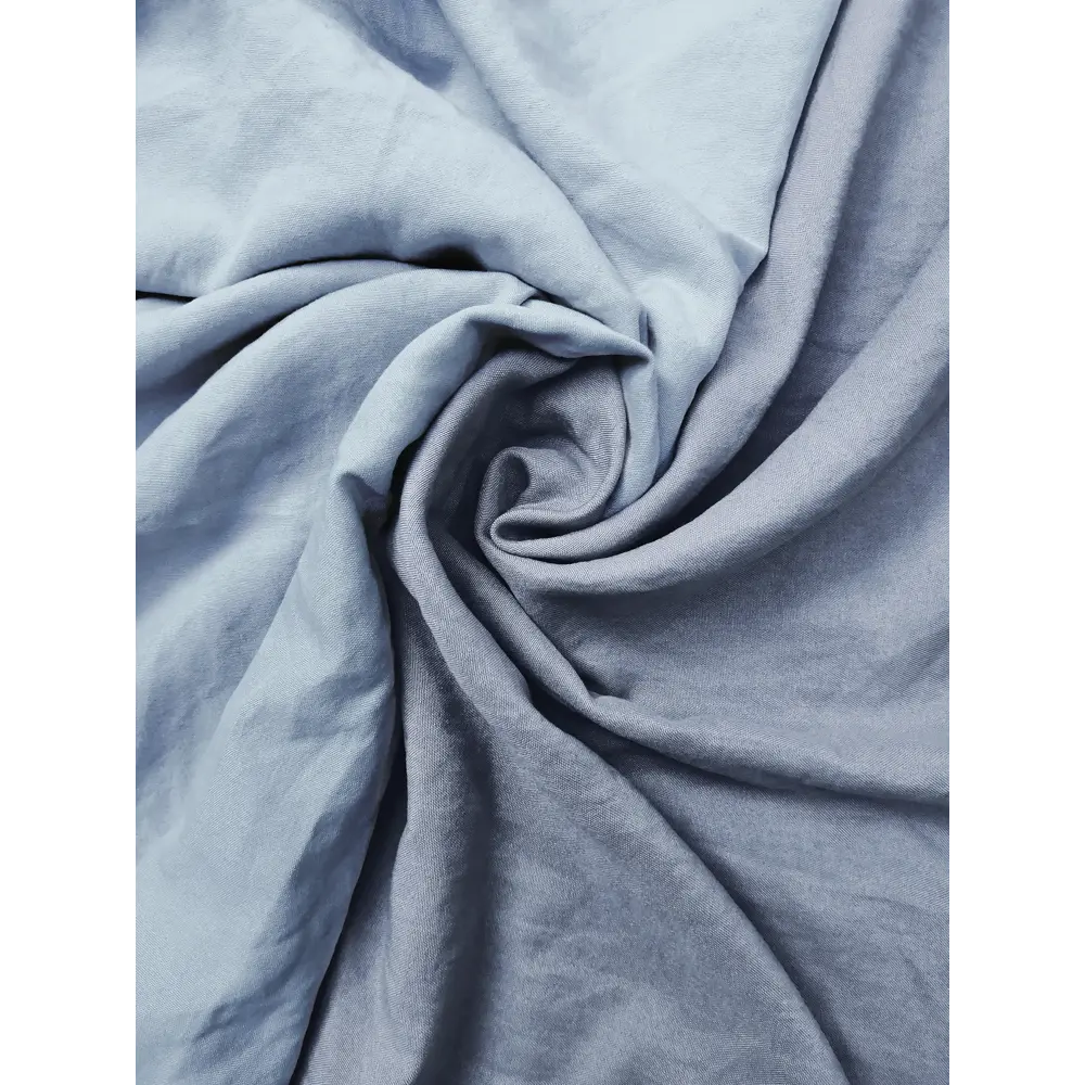 Комплект постельного белья НТК двуспальный из полисатина глубокого синего цвета 89404952 STLM-1568331 - Вид №3