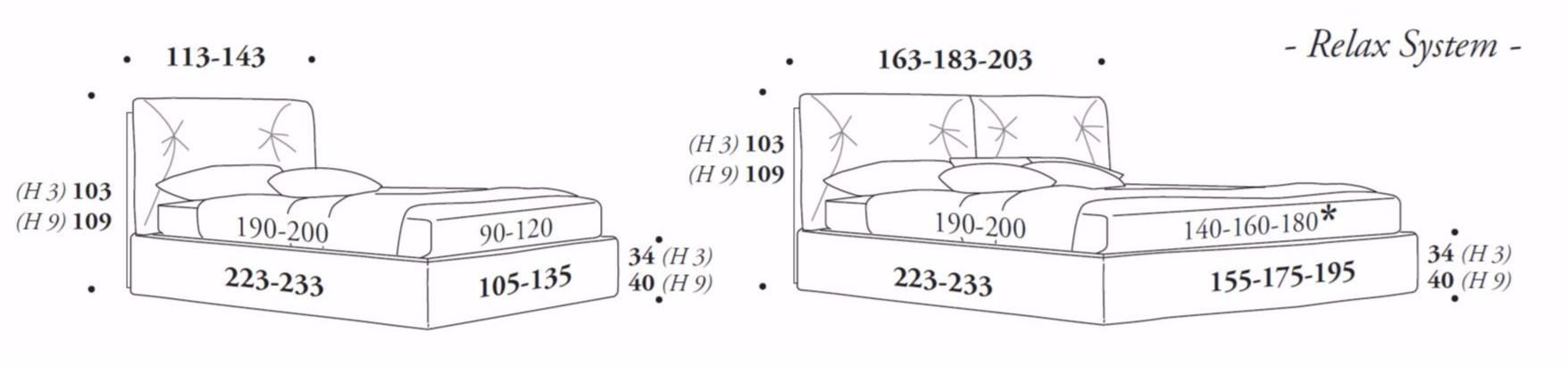 Felis Кровать двуспальная с обивкой Bed stories sun-id-1358135 - Вид №6
