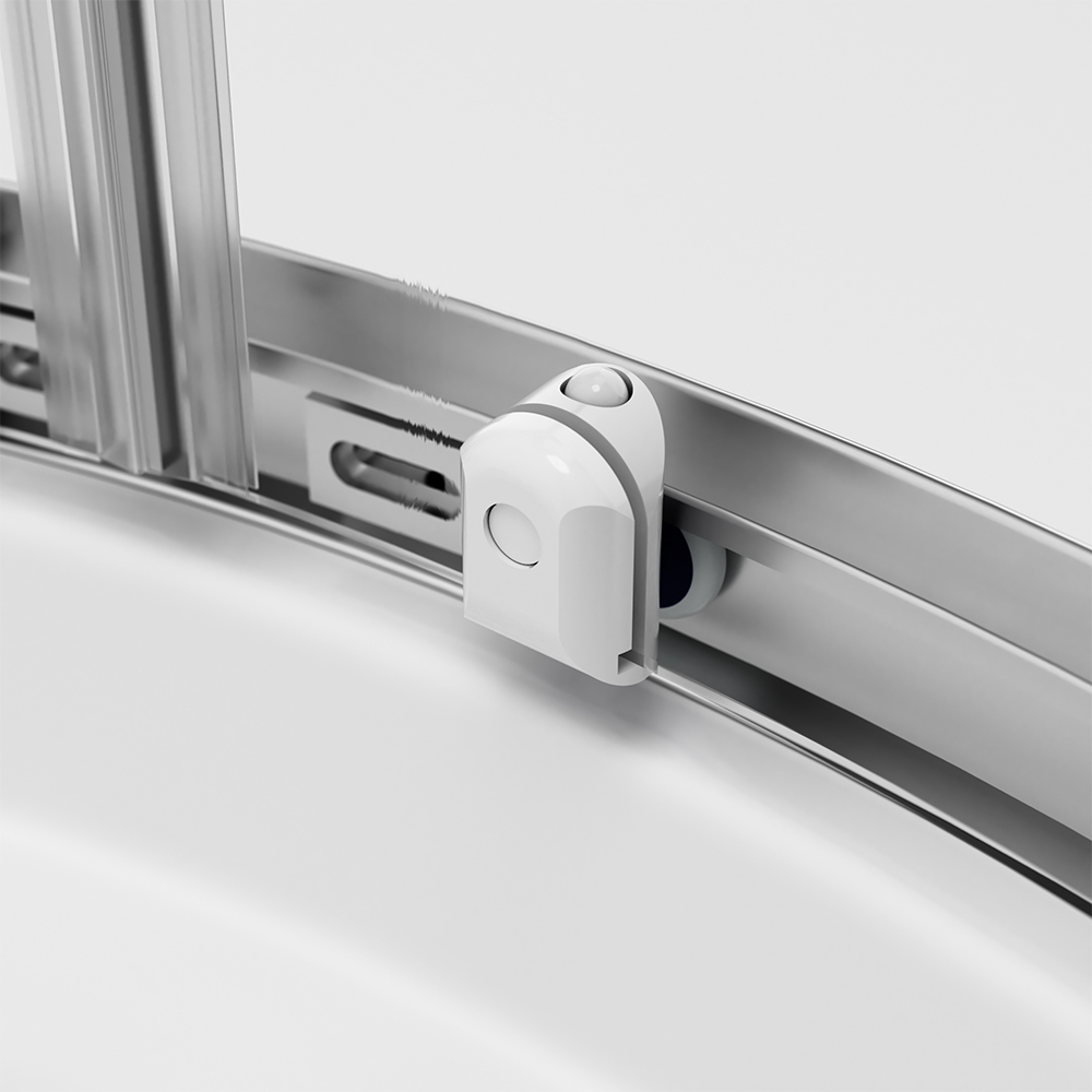 W83G-333-095CT Round 95 Душевое ограждение Round 95x95 стекло прозрачное проф хром глян AM.PM Like - Вид №5