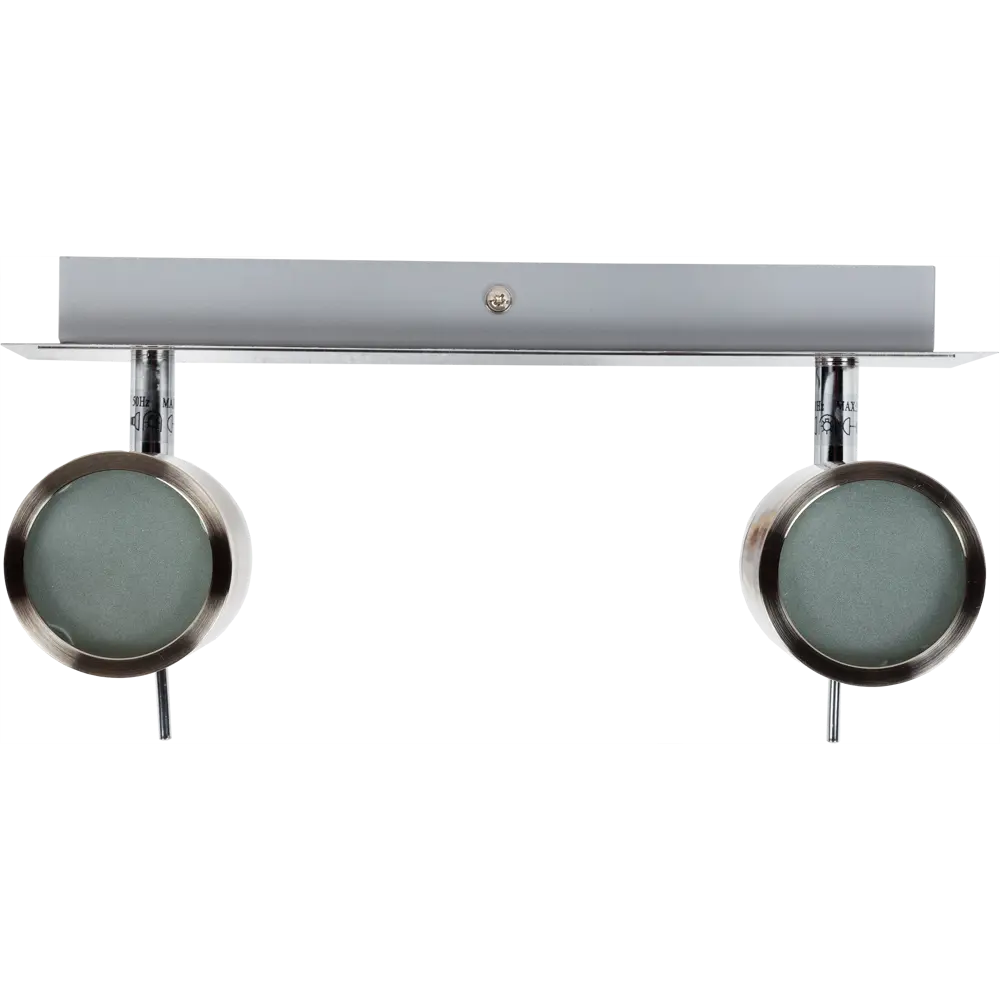 Светильник накладной Bergamo 2хGU10 IP44 цвет хром/никель Escada STLM-2103465 - Вид №3