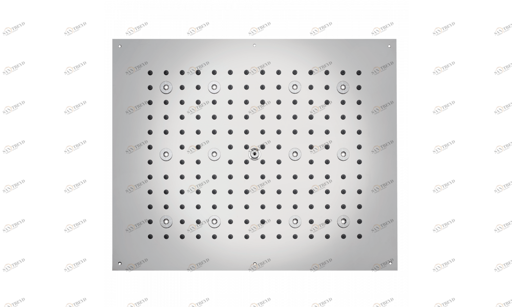 H37395 Потолочный & настенный душ DREAM - Rectangular - LED LIGHTS BOSSINI 
