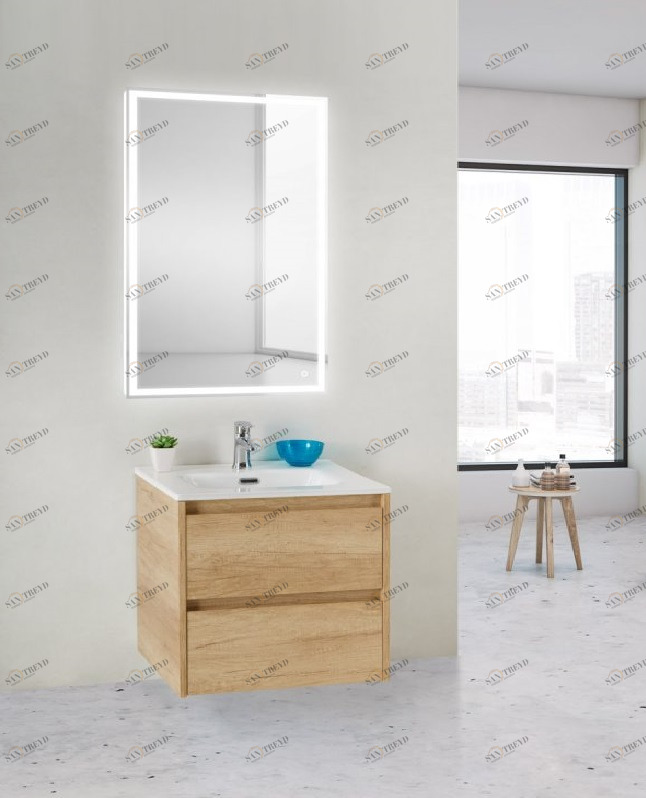 Мебель для ванной комнаты BelBagno KRAFT 39-600 Rovere Nebrasca Nature 