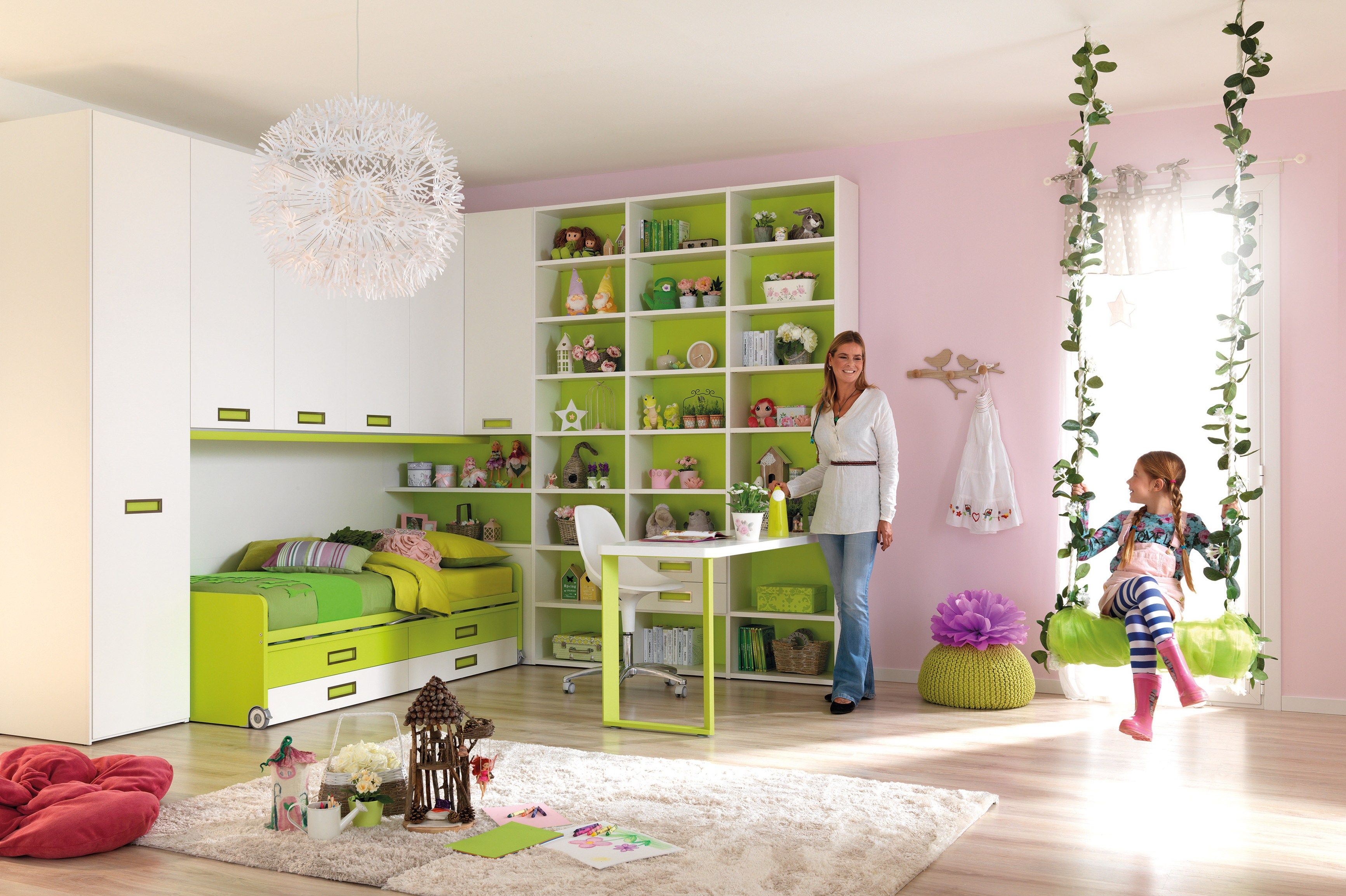 Спальня с мостом из ясеня Moretti Compact KC402 ARCH-00002876