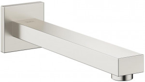 13805980-06 Излив для умывальника настенный без сливного гарнитура - платина матовая Dornbracht Symetrics