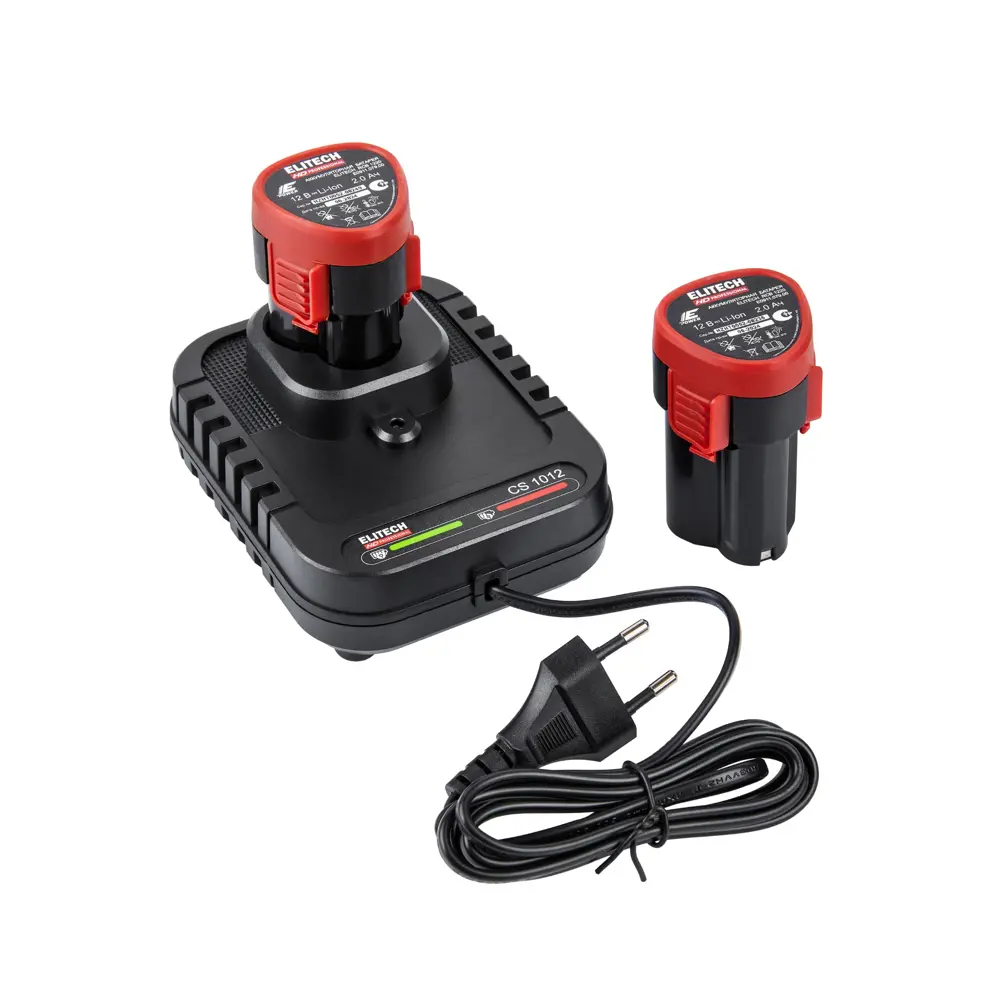 Аккумуляторная дрель-шуруповерт ELITECH HD CD12L2 12В с двумя батареями 89399570 STLM-1541511 - Вид №3