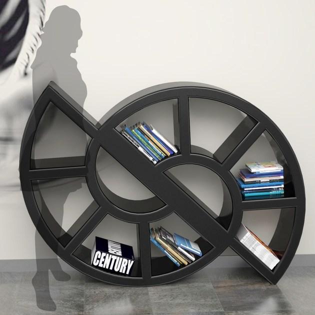 Italy Dream Design Книжный шкаф настенный лакированный sun-id-1417390 - Вид №1