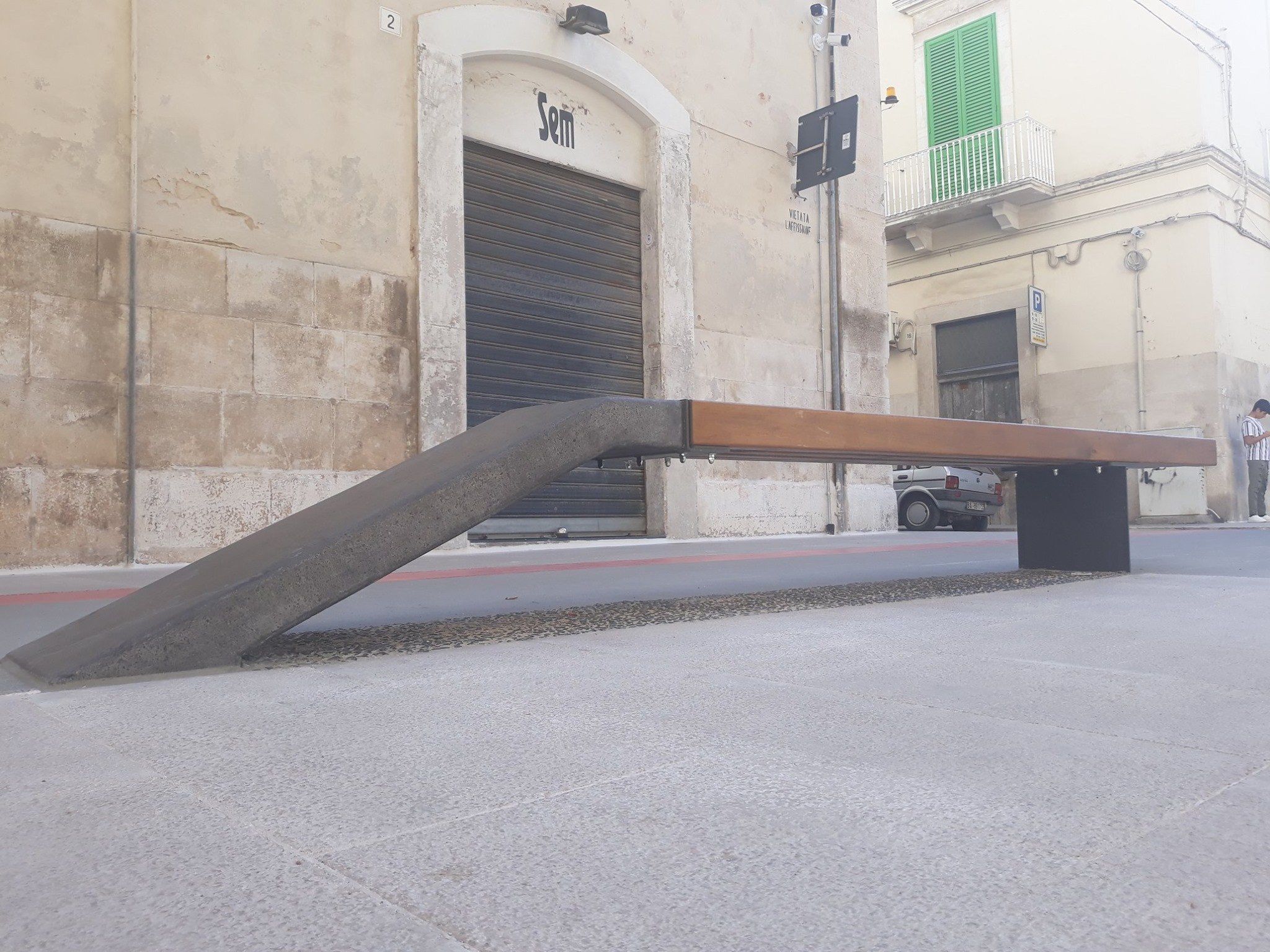 Скамья без спинки Viscio Urban Design FARAH ARCH-00109815 - Вид №17