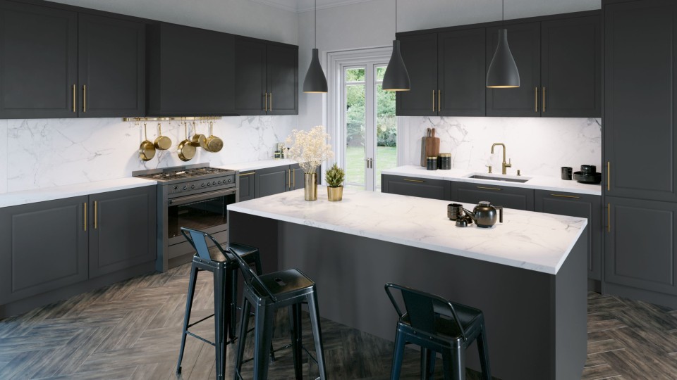 523442 Кухонная мойка Blanco Subline 700-U антрацит  Blanco Subline Антрацит - Вид №5