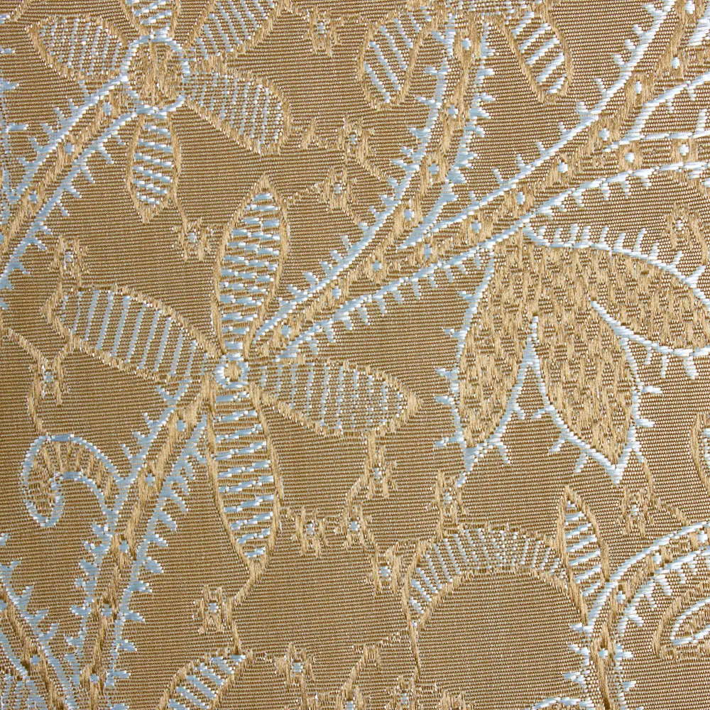 Штора на ленте «Кружево» 140х260 см цвет бежевый AMORE MIO STLM-2154301 - Вид №1