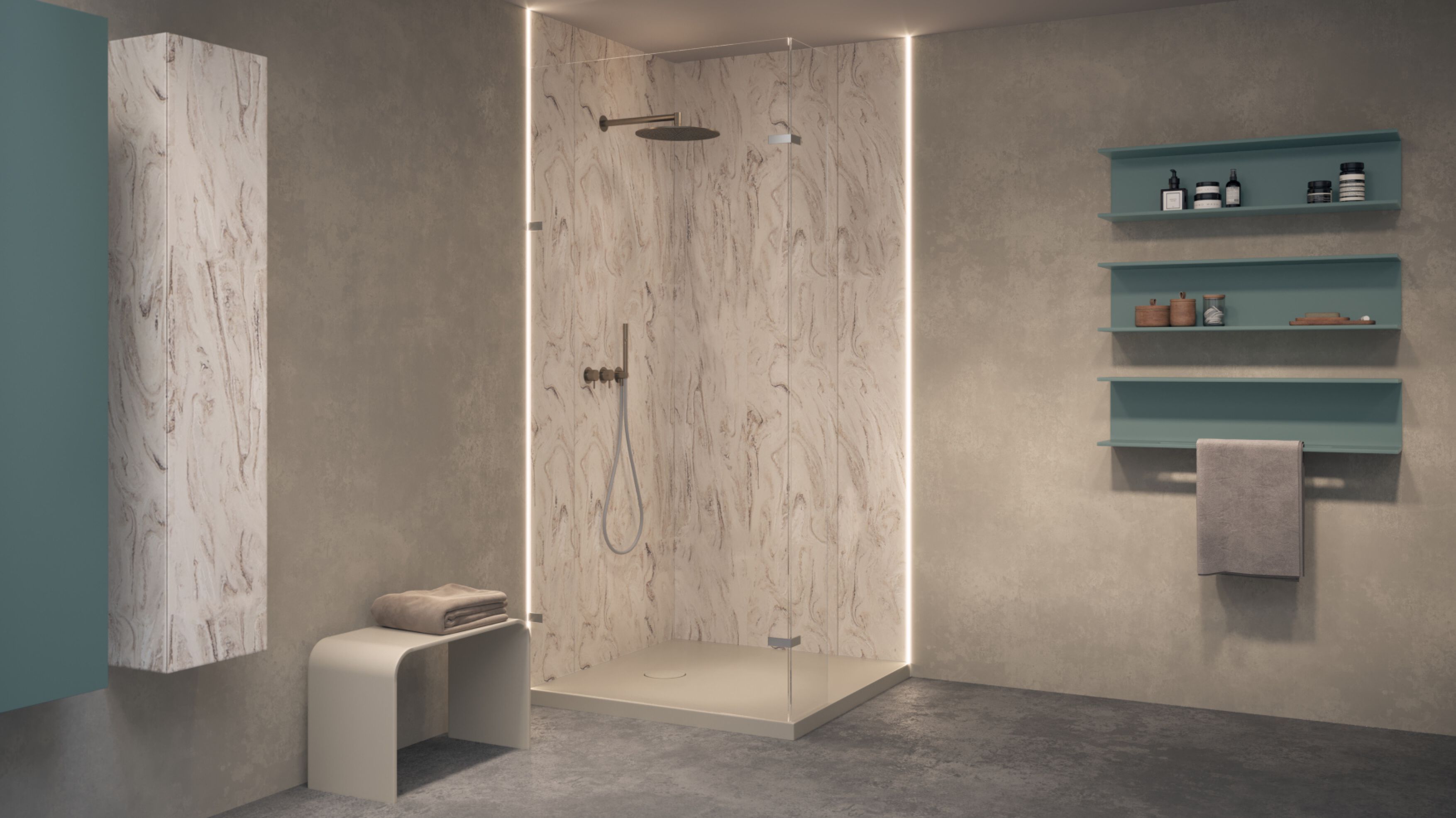 Мебель для ванной комнаты Corian® Acquapazza чистый ARCH-00074026 - Вид №7